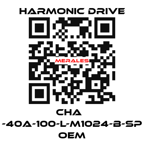 cha   -40a-100-l-m1024-b-sp OEM Harmonic Drive