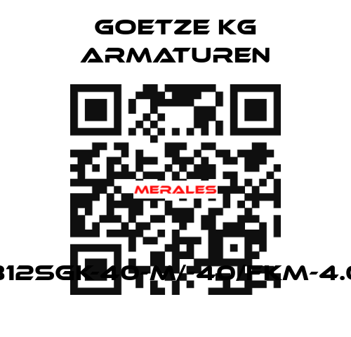 812sGK-40-m/-40/FKM-4.0 Goetze KG Armaturen