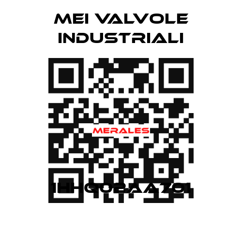 1HHQ02AA701 MEI VALVOLE INDUSTRIALI