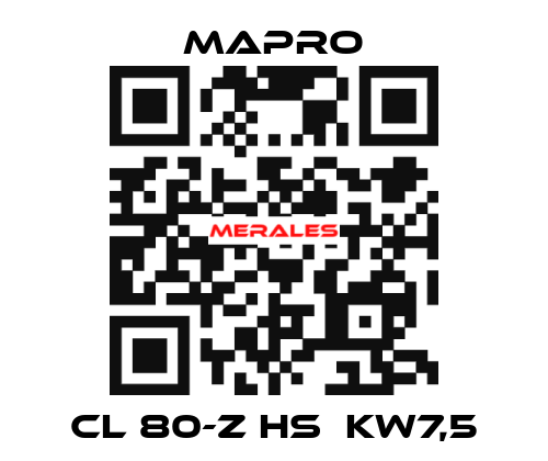 CL 80-Z HS  kW7,5 Mapro