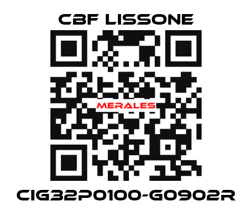 CIG32P0100-G0902R CBF LISSONE