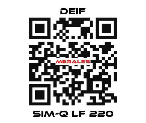 SIM-Q LF 220 Deif