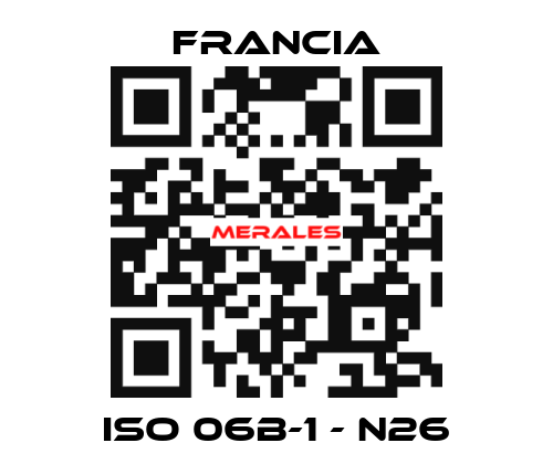 ISO 06B-1 - N26 Francia