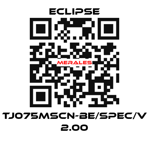 TJ075MSCN-BE/SPEC/V 2.00 Eclipse