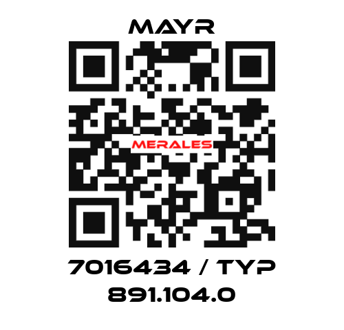 7016434 / Typ 891.104.0 Mayr