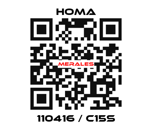 110416 / C15s HOMA