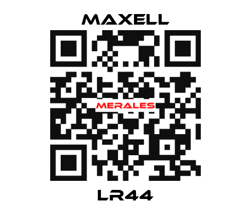 LR44 MAXELL