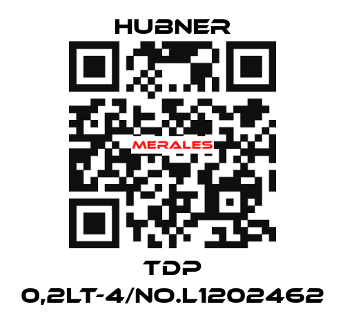 TDP 0,2LT-4/No.L1202462 HUBNER