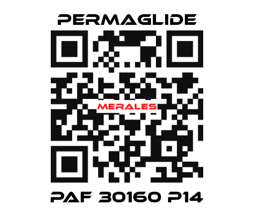 PAF 30160 P14 Permaglide