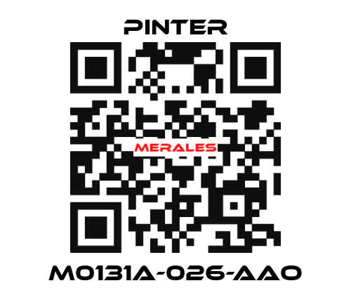 M0131A-026-AAO Pinter