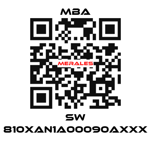 SW 810XAN1A00090AXXX MBA