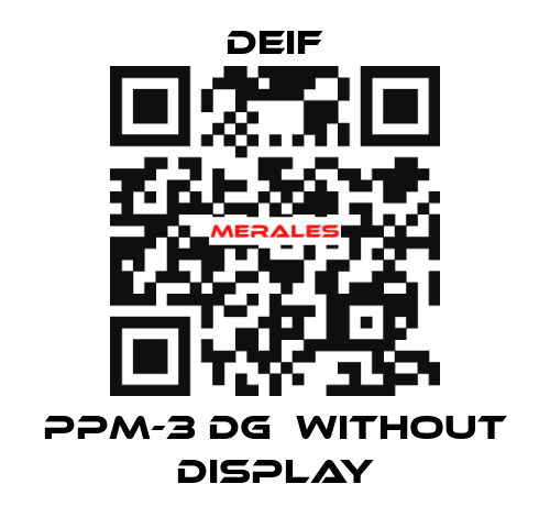 PPM-3 DG  without display Deif