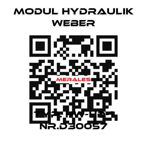 Typ. HW-HD-1 Nr.D30057 MODUL HYDRAULIK WEBER