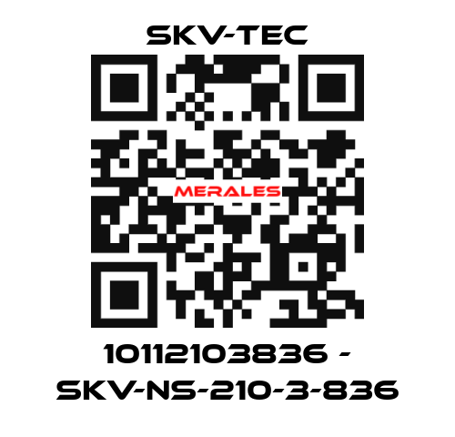 10112103836 - SKV-NS-210-3-836 SKV-tec