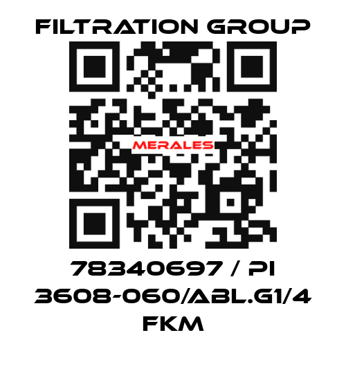 78340697 / PI 3608-060/ABL.G1/4 FKM Filtration Group