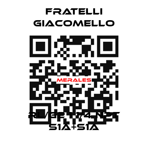 RL/G2 1 1/4 NPT S1A+S1A Fratelli Giacomello