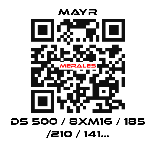 DS 500 / 8xM16 / 185 /210 / 141... Mayr