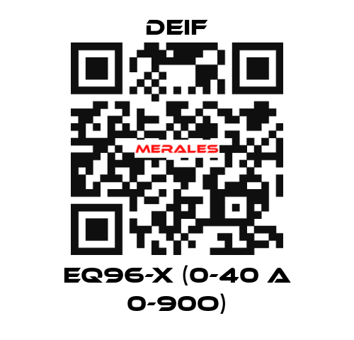 EQ96-x (0-40 A 0-90o) Deif