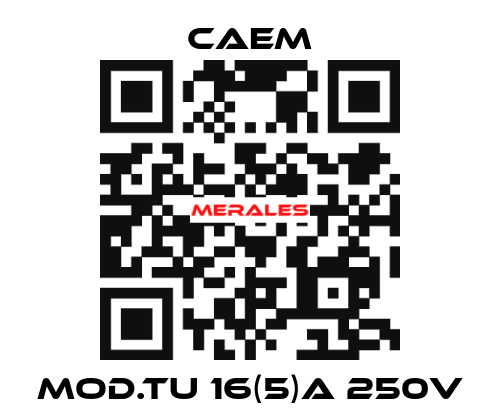 MOD.TU 16(5)A 250V CAEM