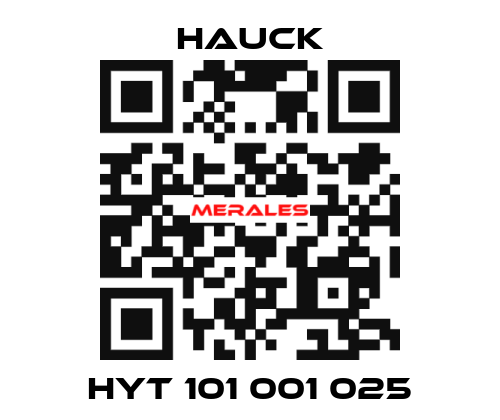 HYT 101 001 025 HAUCK