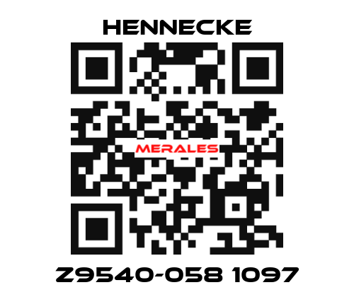 Z9540-058 1097 Hennecke