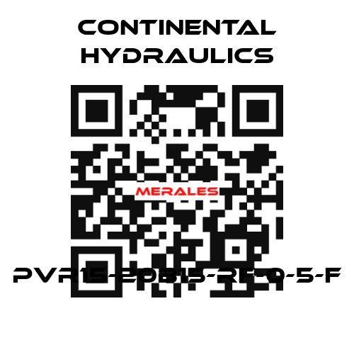 PVR15-20B15-RF-0-5-F Continental Hydraulics