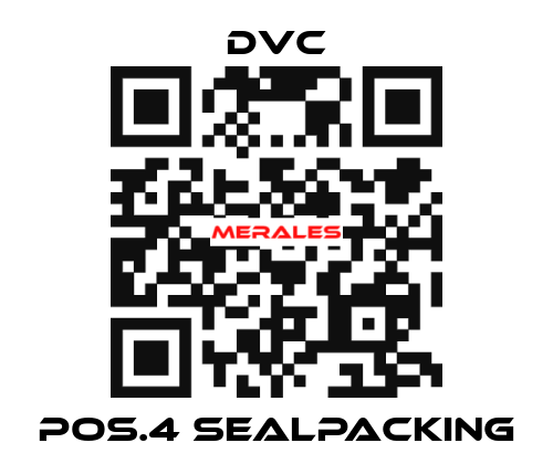 Pos.4 sealpacking DVC