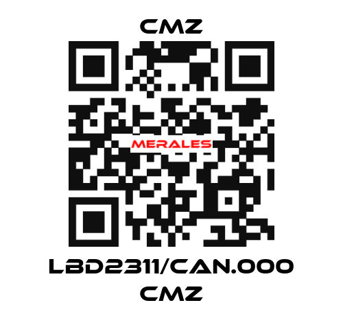 LBD2311/CAN.000 CMZ CMZ