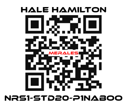 NRS1-STD20-P1NABOO HALE HAMILTON