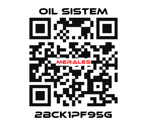 2BCK1PF95G Oil Sistem