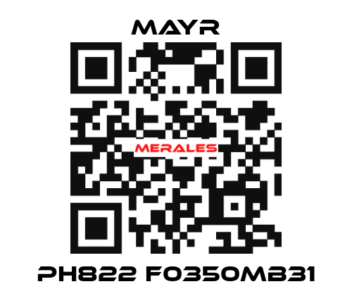 PH822 F0350MB31 Mayr