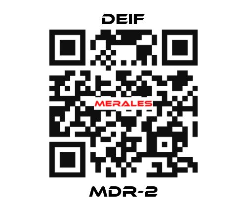 MDR-2 Deif