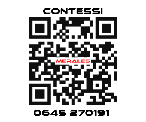 0645 270191  Contessi