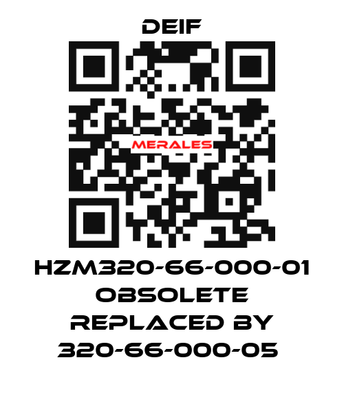 HZM320-66-000-01 obsolete replaced by 320-66-000-05  Deif