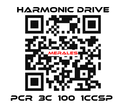 PCR‐3C‐100‐1CCSP  Harmonic Drive