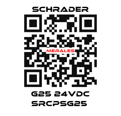 G25 24VDC SRCPSG25  Schrader