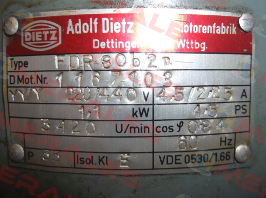 1167103 obsolete  Dietz-Motoren