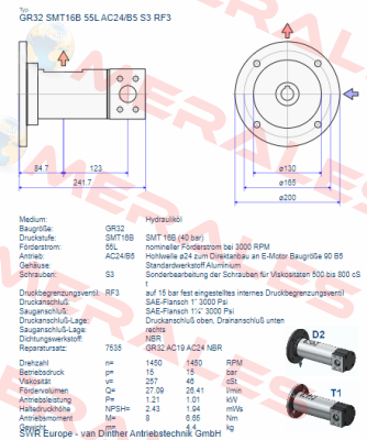 GR32 SMT 16B 55L AC24/B5 S3 RF3 Settima