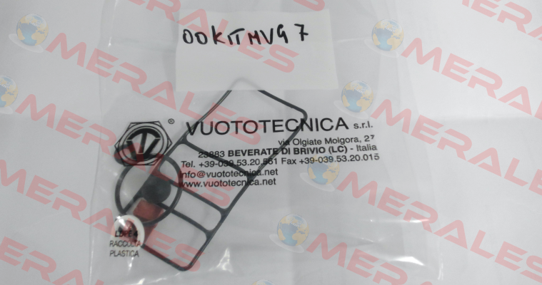 00 KIT MVG 7 Vuototecnica