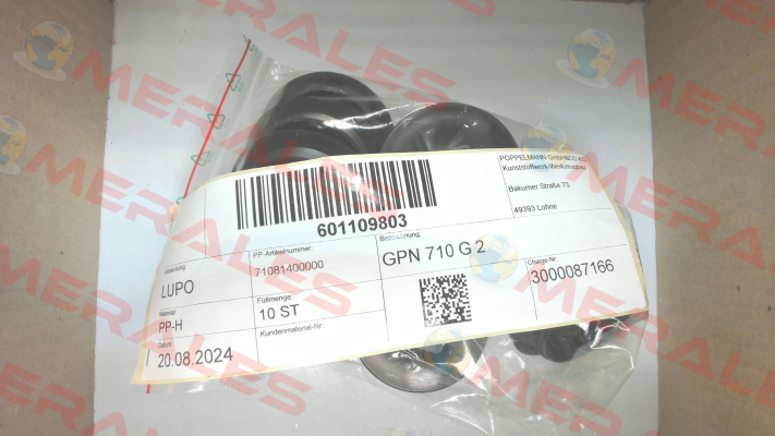 710 8140 0000 / GPN 710 G 2 Poppelmann