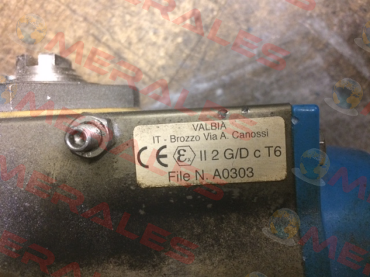 SR125+03900000086 limit switch box Valbia