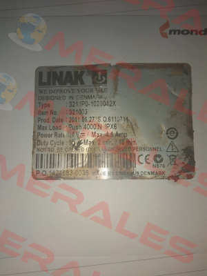 Type: 3211P0-1020042X   It.Nr. 321003 OEM  Linak