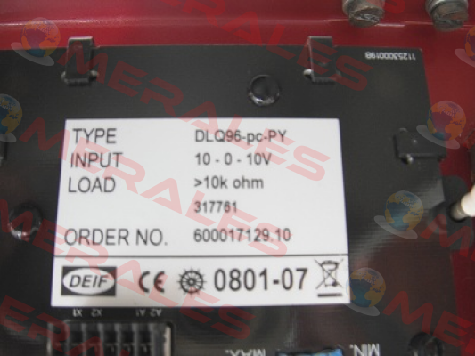 DLQ96-pc-PY obsolete, replaced by XL96 Deif