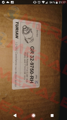 Mechanical seal for GR 32-9750-RH  Turian