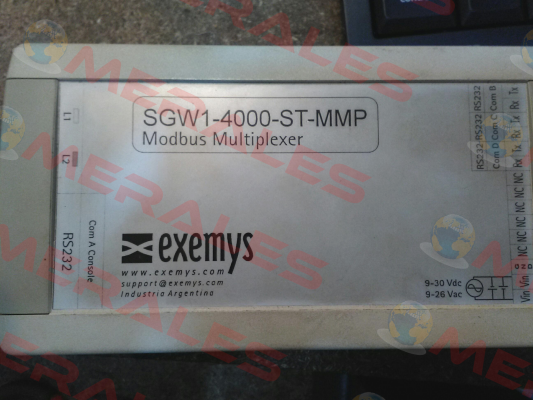 SGW1-4000-ST-MMP OLD, REPLACED BY SGW1-4B0-00-IA3-MMP  EXEMYS