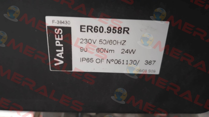 ER60.958R Valpes