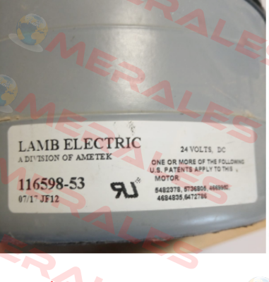 116598-53 Lamb Electric