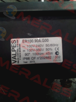 ER100.90A.G00   202662/002 Valpes