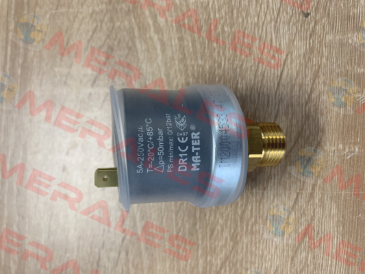 differential pressure switch DR1 MA-TER