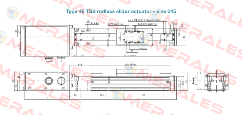 TSSB146BBH-650N01-007-045L Wittenstein